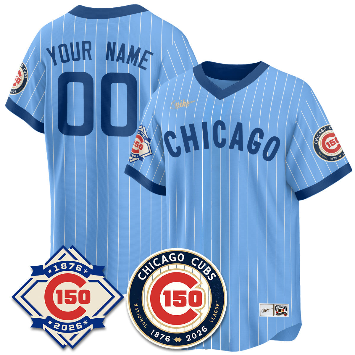 Custom CHC Throwback Vapor Limited Jersey - 150th Anniversary - Stitched