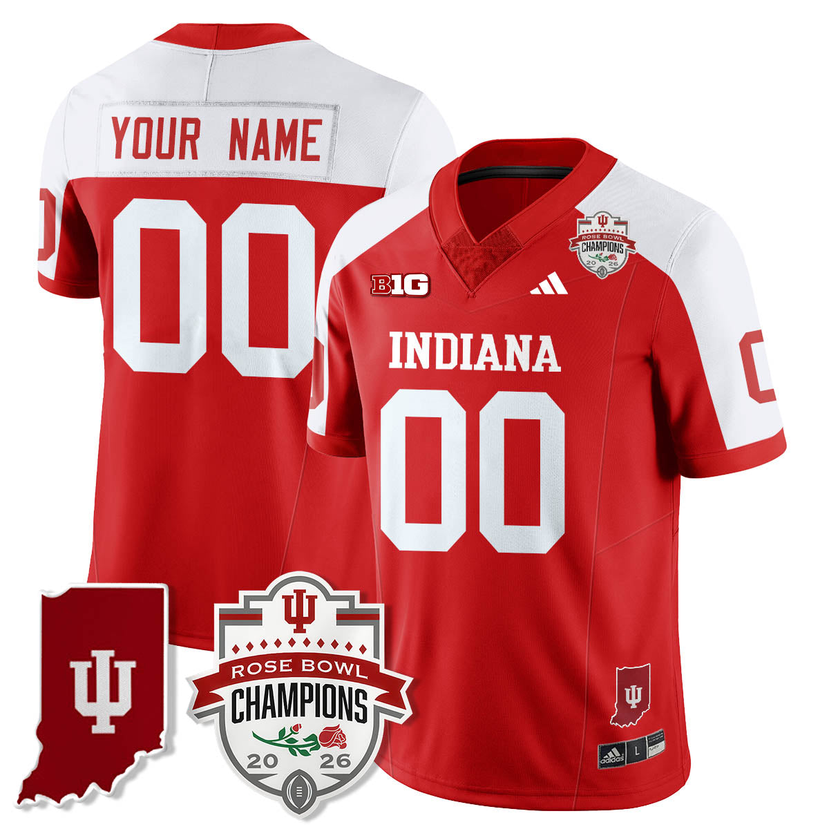 IND Vapor Limited Football Jersey - Rose Bowl Champions