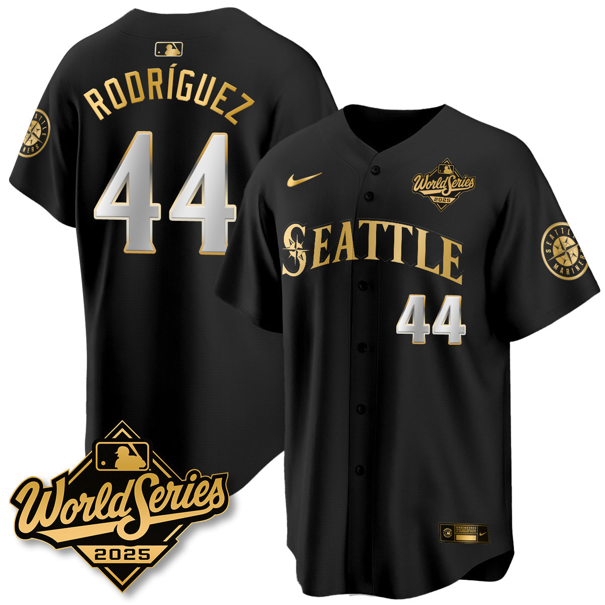 SEA 2025 World Series Gold Jersey - Stitched