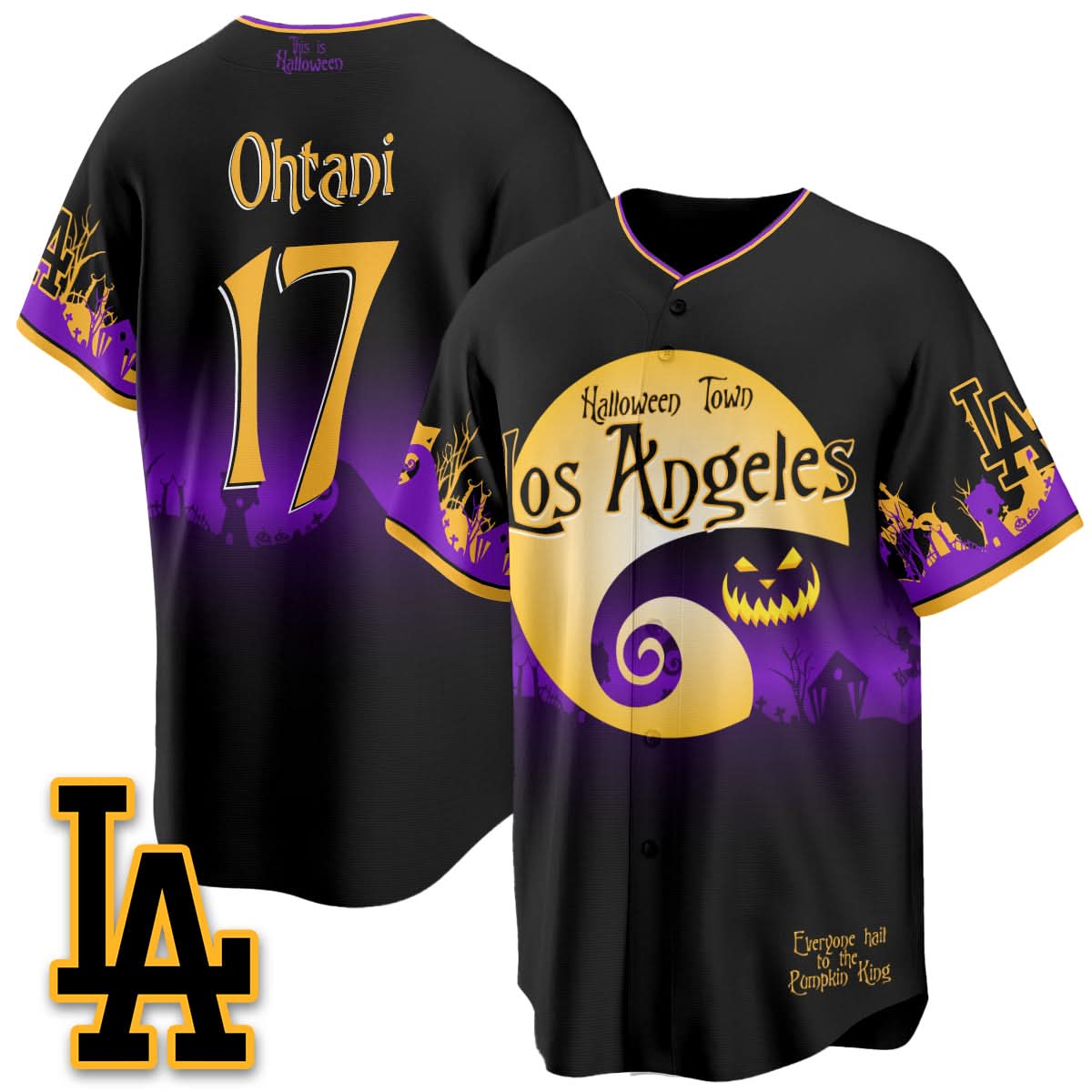 LAD "Halloween Town" Limited Jersey - Stitched