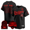 Custom LAD 2025 Champions x Stranger Things x 9x Champs Vapor Premier Jersey - Stitched