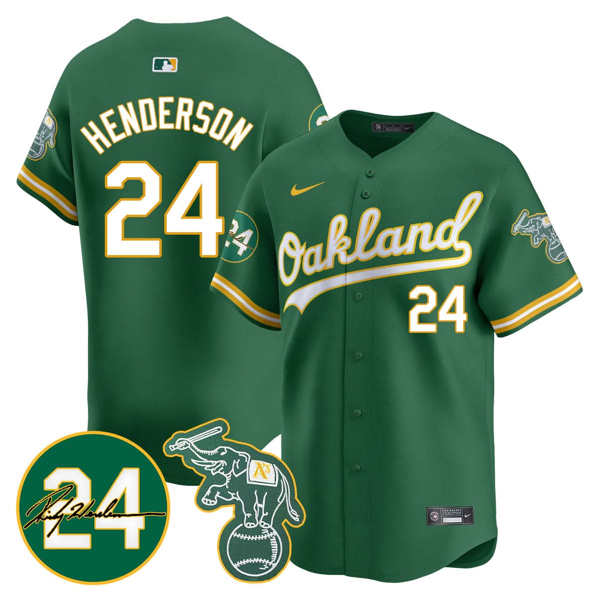 OA 2024 Ricky Henderson Memorial Jersey - Stitched