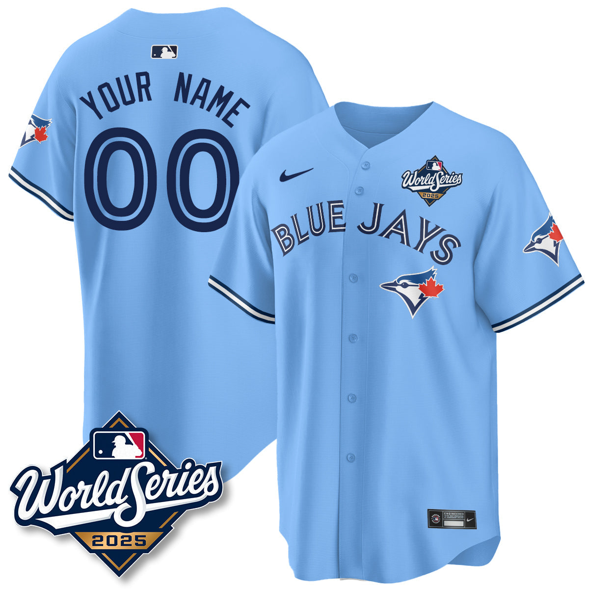 TBJ 2025 World Series Custom Jersey - Stitched