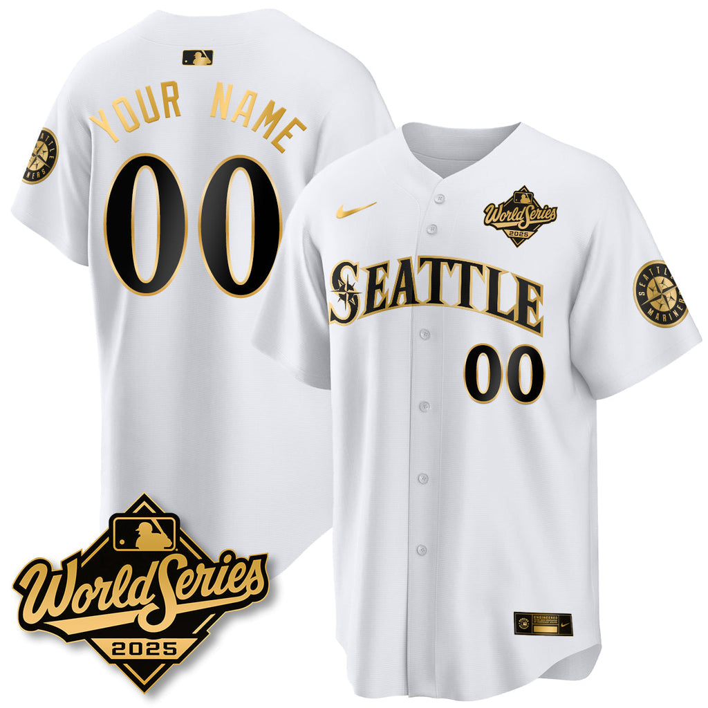 SEA 2025 World Series Gold Jersey - Stitched