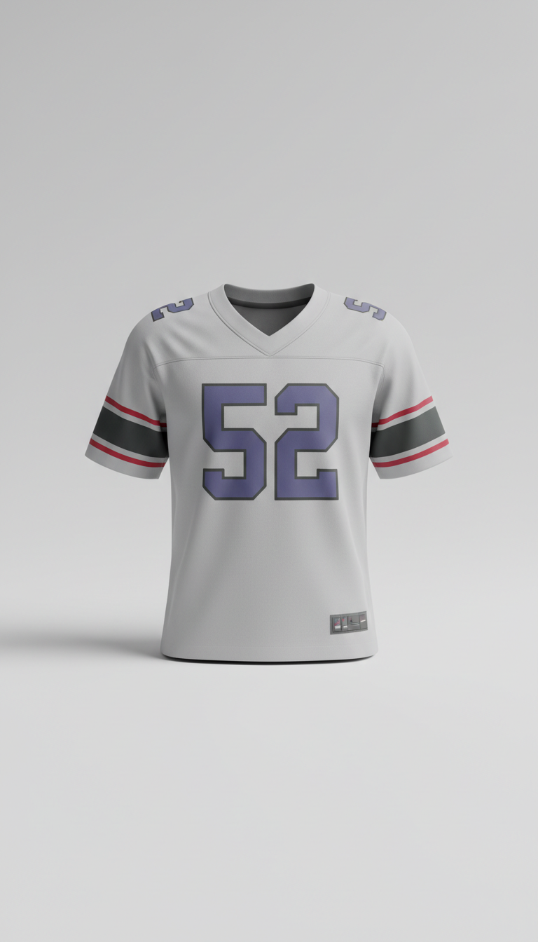 Sideline grey classic football jersey