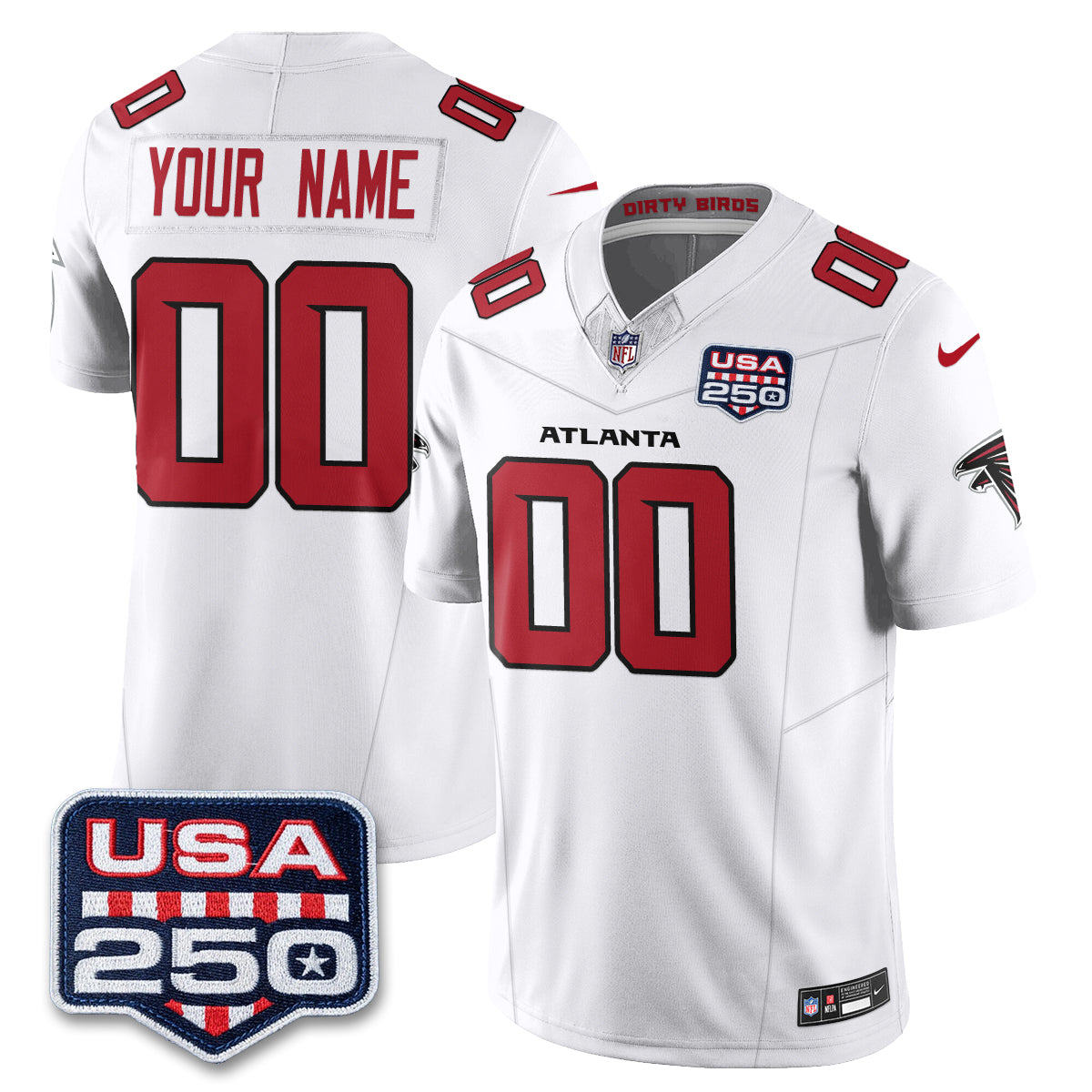 ATL 2026 Season Premier Vapor Custom Jersey - Stitched