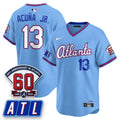 ATL 2026 City Connect - 60th Anniversary in Atlanta Patch Vapor Limited Jersey - Stitched