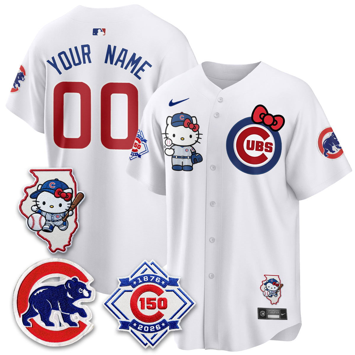 CHC x Meow KT Vapor Premier Limited Custom Jersey - Stitched V2
