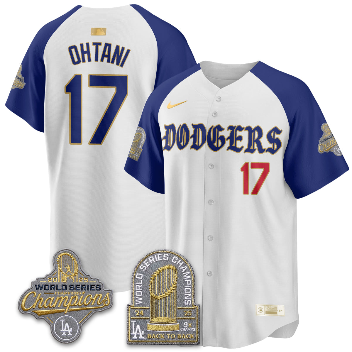 LAD Vapor Limited Jersey - Back to Back 9x Champs - Stitched