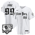 NYY 2026 Jackie Robinson Day Gothic Vapor Limited Jersey - Stitched