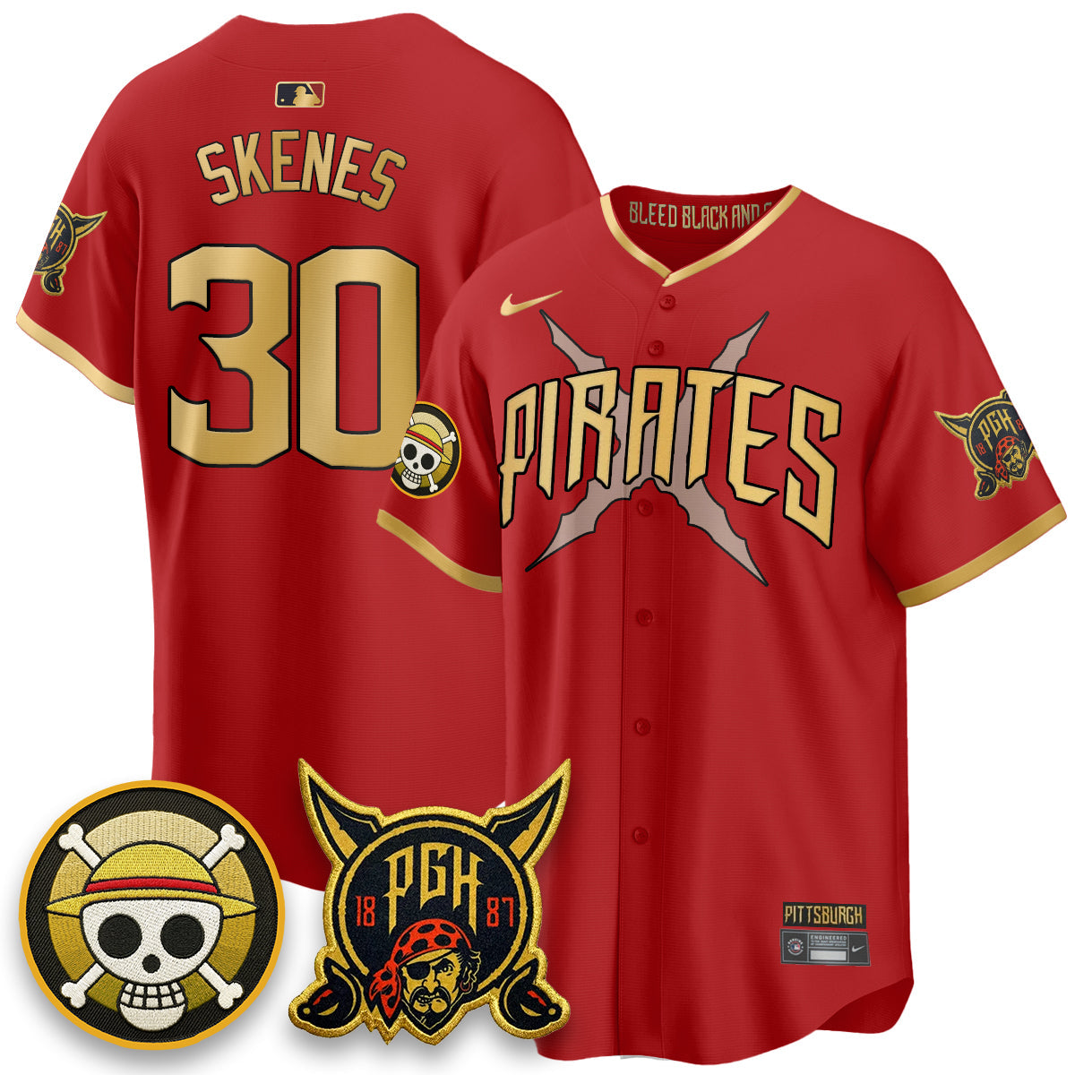 PIT 2026 City Connect x OP Vapor Limited Jersey - Stitched