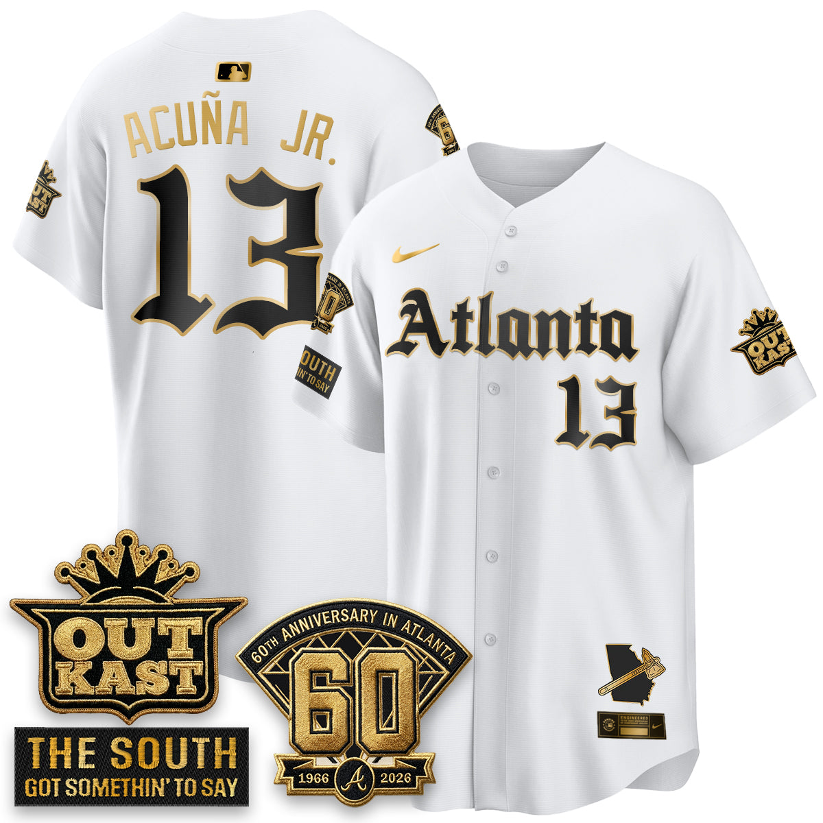 ATL 2026 Gothic Edition Vapor Limited Jersey - Stitched