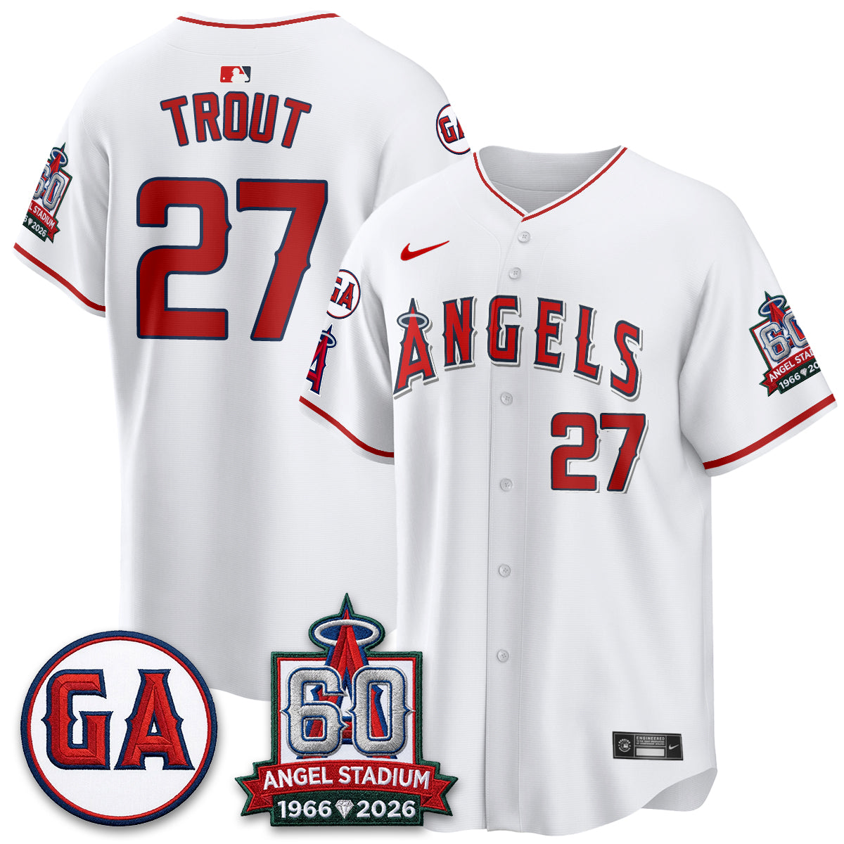 LAA 60th Anniversary Vapor Jersey - Stitched V3