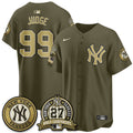 NYY New Era Olive 2026 Armed Forces Day Jersey -Stitched