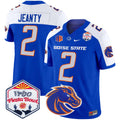 Men's Boise State Broncos 2025 The Fiesta Bowl Patch Vapor Limited Jersey - All Stitched