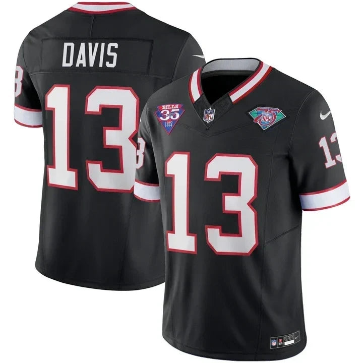 Men's Buffalo Bills 1994 Throwback Vapor Jersey - All Stitched
