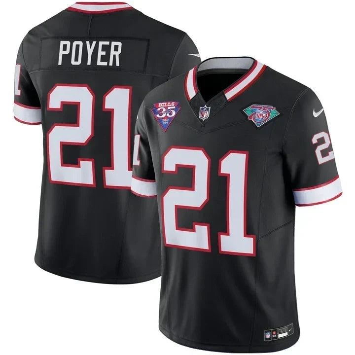Men's Buffalo Bills 1994 Throwback Vapor Jersey - All Stitched