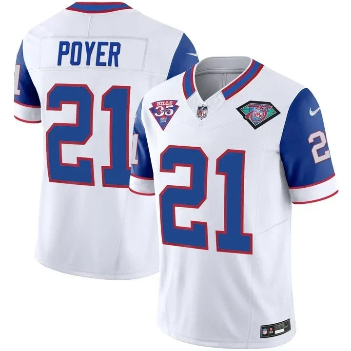 Men's Buffalo Bills 1994 Throwback Vapor Jersey - All Stitched