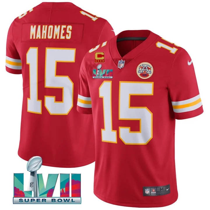 Men's Kansas City Chiefs Players Limited Jersey - Super Bowl LVII Patch