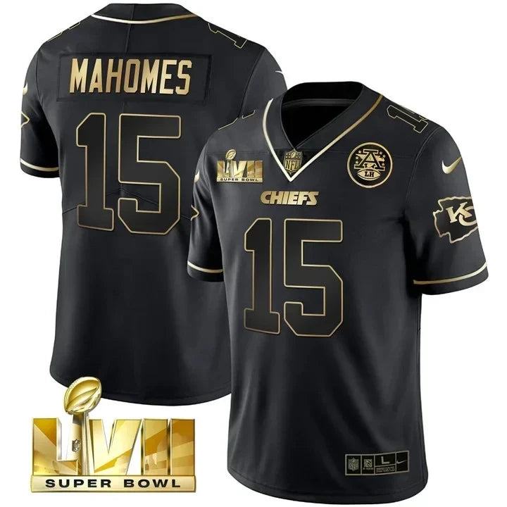 Men's Kansas City Chiefs Super Bowl Vapor Limited Jersey - All Stitched