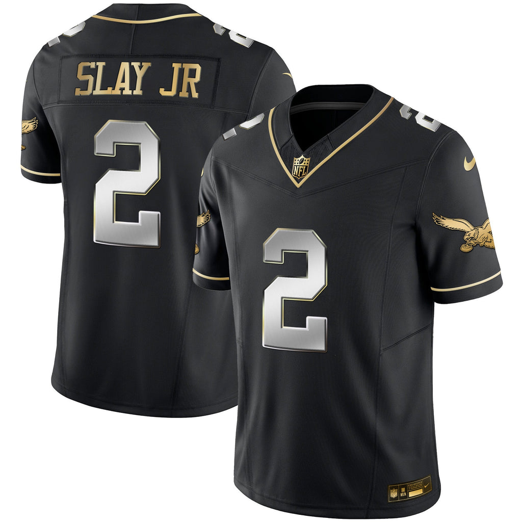 Men's Eagles Throwback Kelly Vapor Limited Jersey - All Stitched